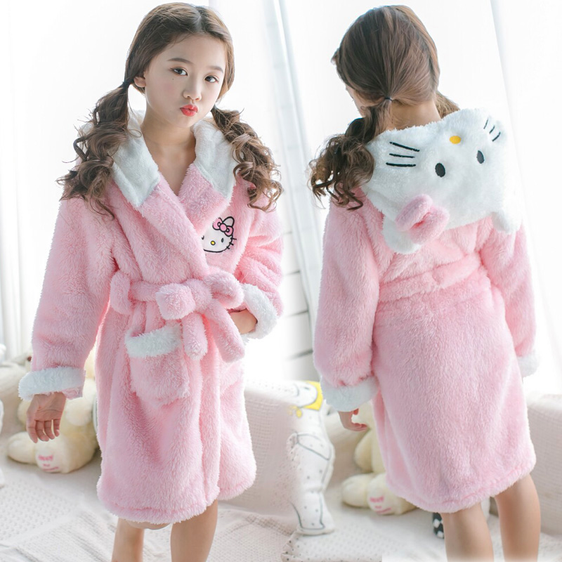 Winter Clothing Baby Girl - Hello Kitty Miniso koralowa polarowa koszula
