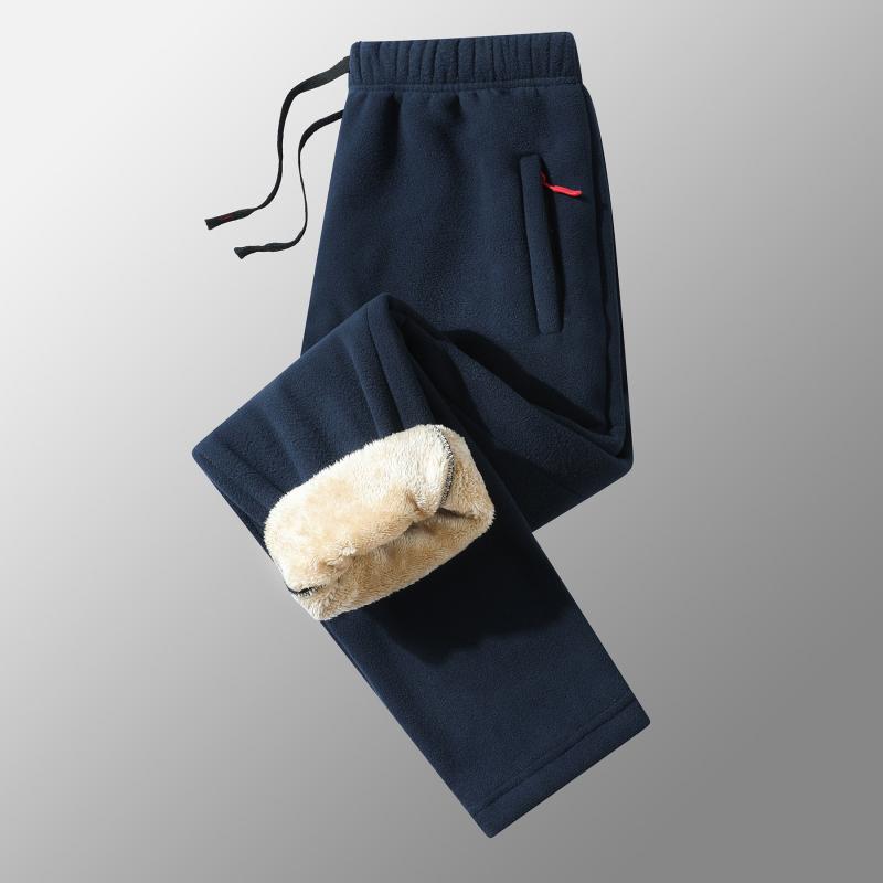 Winter Clothing Wholesale - 2024 zimowe spodnie polarowe męskie wełna