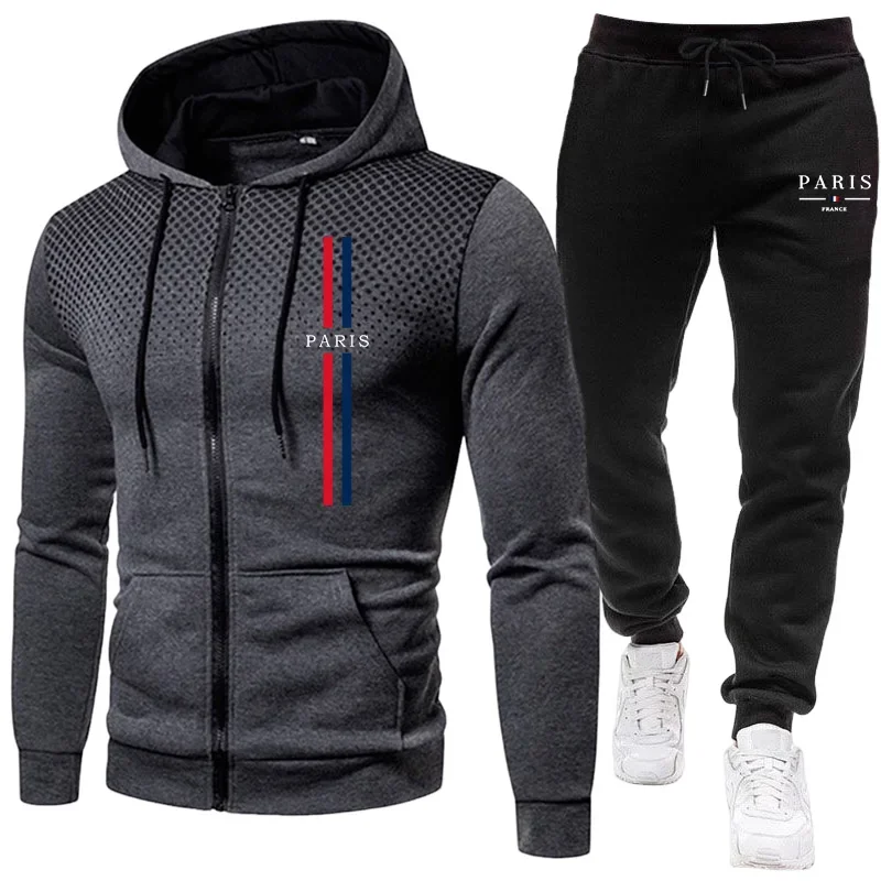 Winter Clothing Outdoor - Męski dres sportowy z kurtką na
