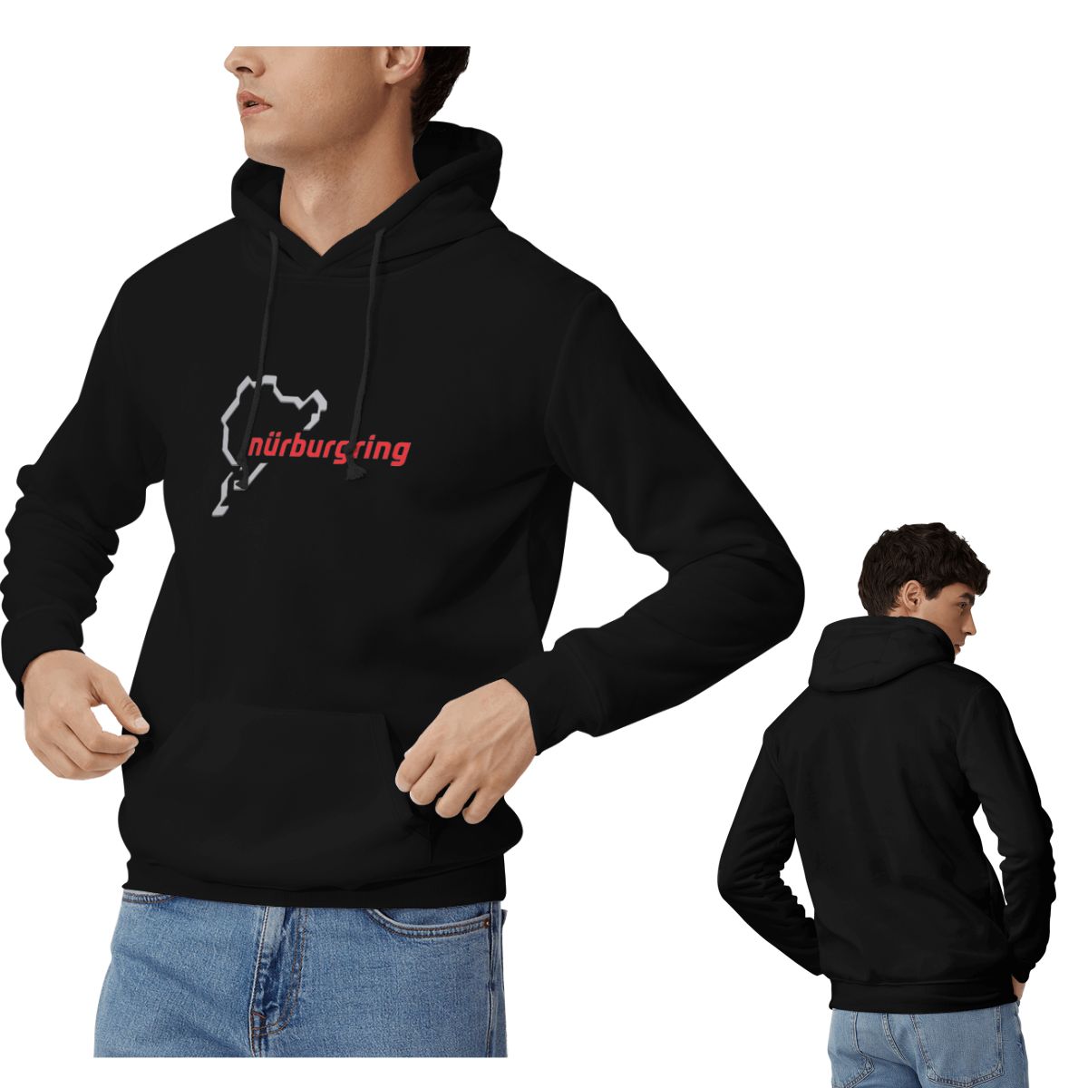 Winter Clothing Germany - Bluzy z motywem toru wyścigowego Nürburgring