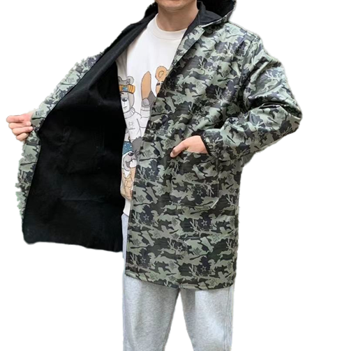 Winter Clothing Outdoor - Zimowy, ocieplany polarem, wodoodporny, pyłoszczelny fartuch
