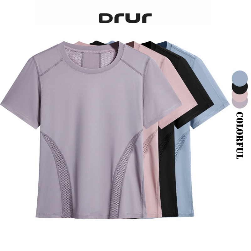Winter Clothing Factory Outlet - DRUR Letnia Lekka Koszulka do Biegania