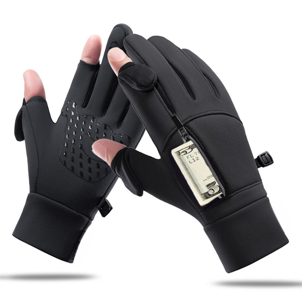 Waterproof Mitten Ski - Ciepłe zimowe rękawice z odkrywanymi dwoma