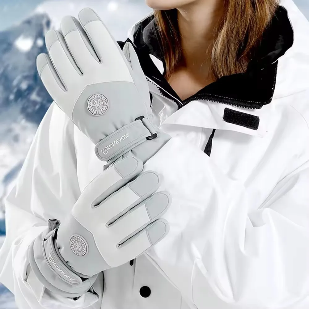 Waterproof Mitten Ski - Wodoodporne rękawice narciarskie Damskie zimowe rękawice