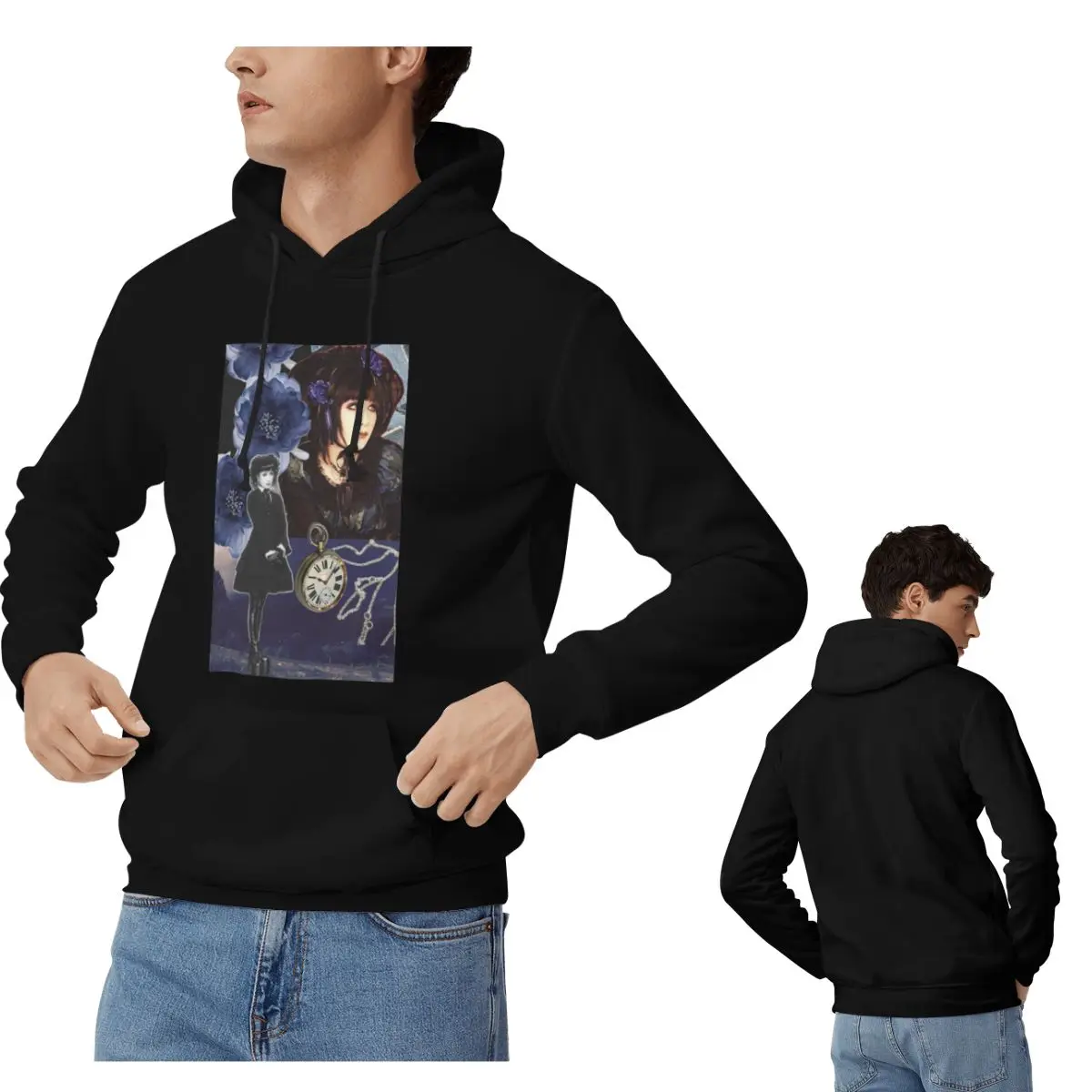 Winter Clothing Visuals - Bluzy z kapturem Malice Mizer Visual