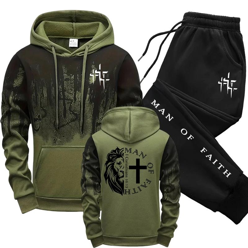 Winter Clothing - Męski zestaw z motywem Man of