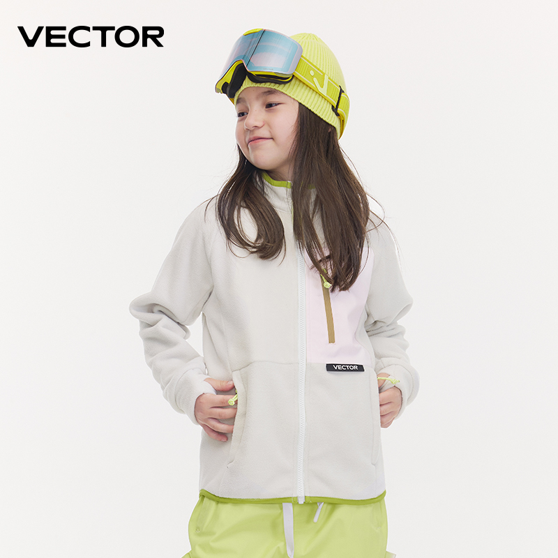 Winter Clothing Vector - Kurtka polarowa VECTOR dla dzieci, jesienno-zimowa,