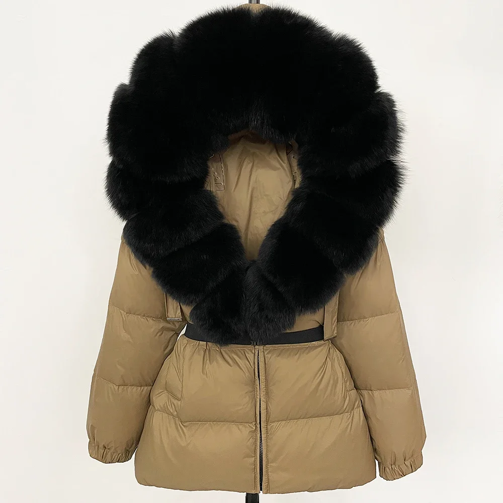 Winter Clothing Store - OFTBUY Prawdziwe Futro Płaszcz Zimowy Odzież