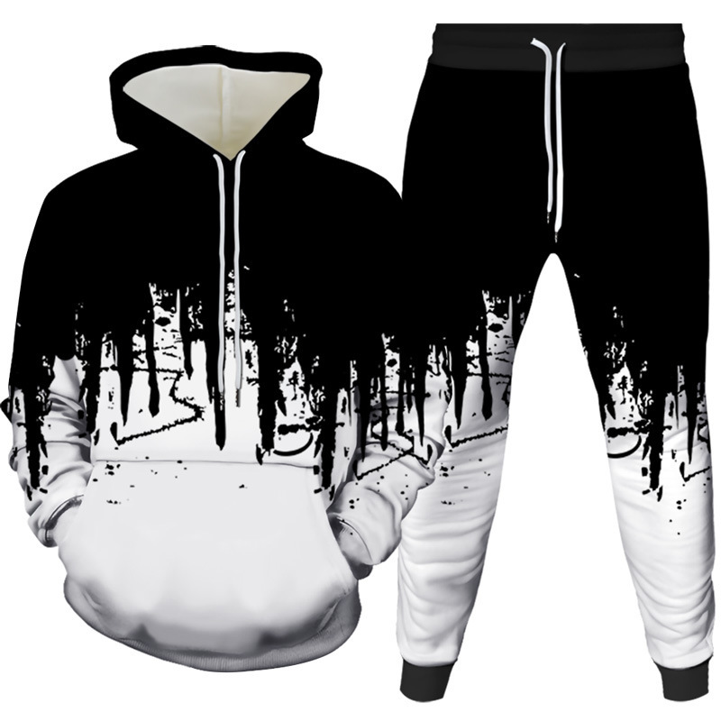 Winter Clothing - Zestawy męskie: bluza z kapturem i