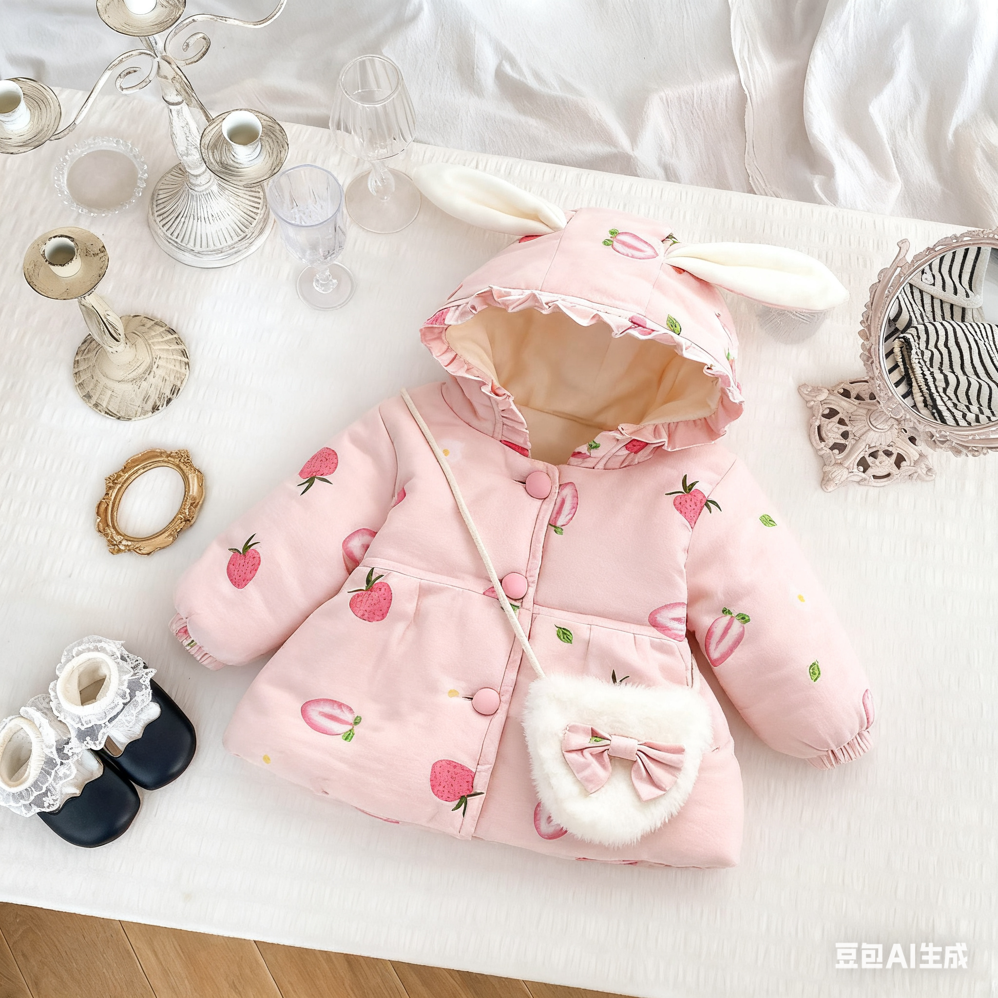 Kurtka zimowa dla dziewczynki, – Winter Clothing Baby Girl recenzja i cena