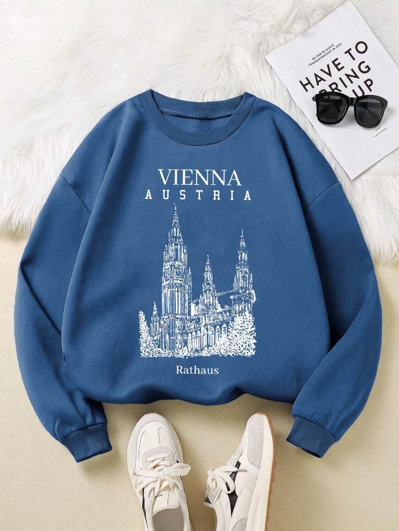 Damska bluza z nadrukiem Ratha – Winter Clothing Vienna recenzja i cena