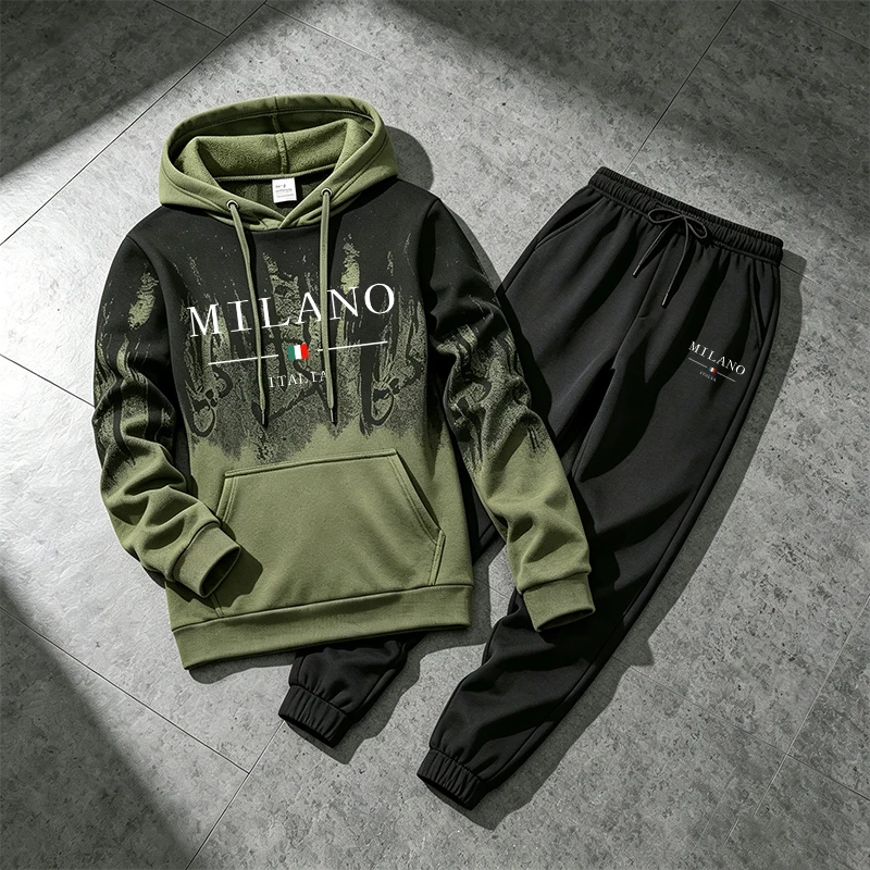 Męski dres z kapturem z efekte – Winter Clothing Outdoor recenzja i cena