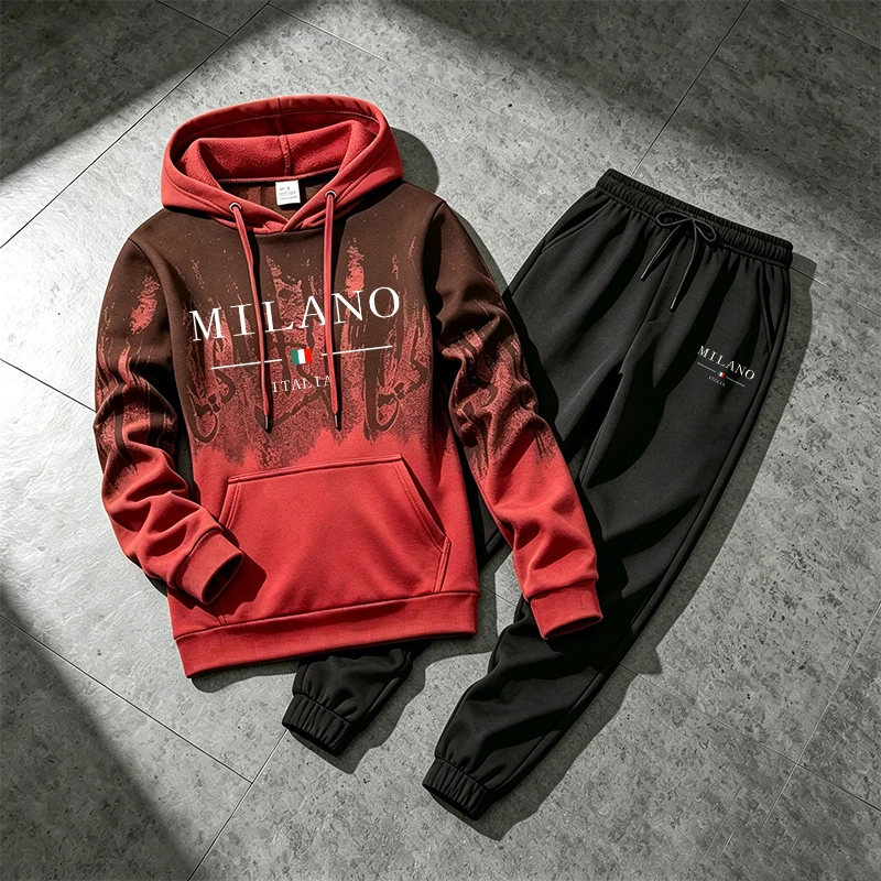 Męski dres z kapturem z efekte – Winter Clothing Outdoor recenzja i cena