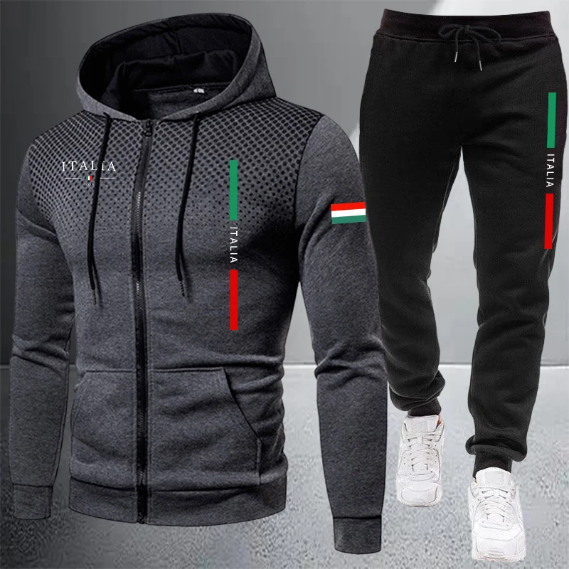 Męski dres sportowy z kapturem – Winter Clothing Outdoor recenzja i cena