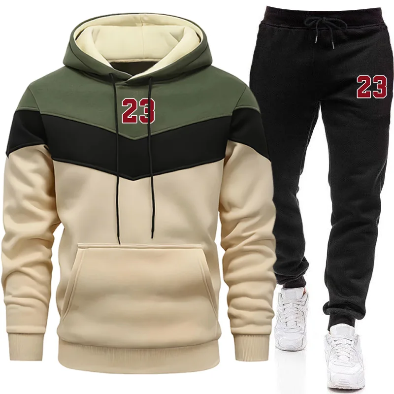 Nowy męski dres z kapturem, bl – Winter Clothing recenzja i cena