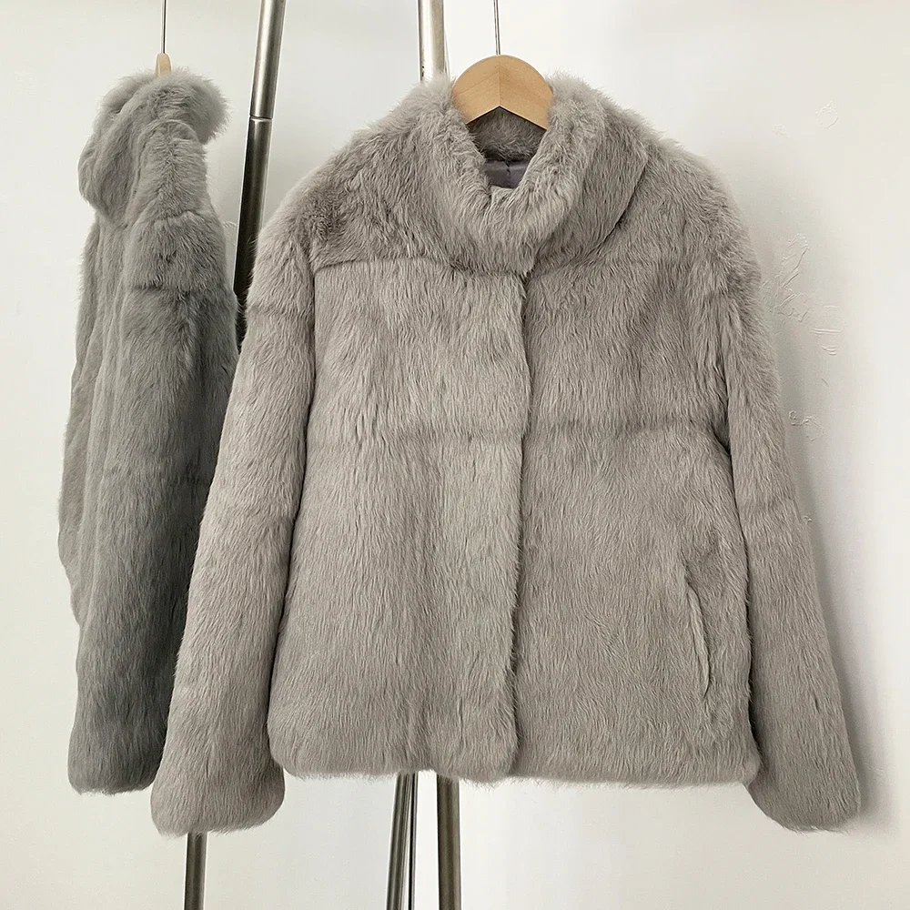 Damski płaszcz z naturalnego f – Winter Clothing Wholesale recenzja i cena