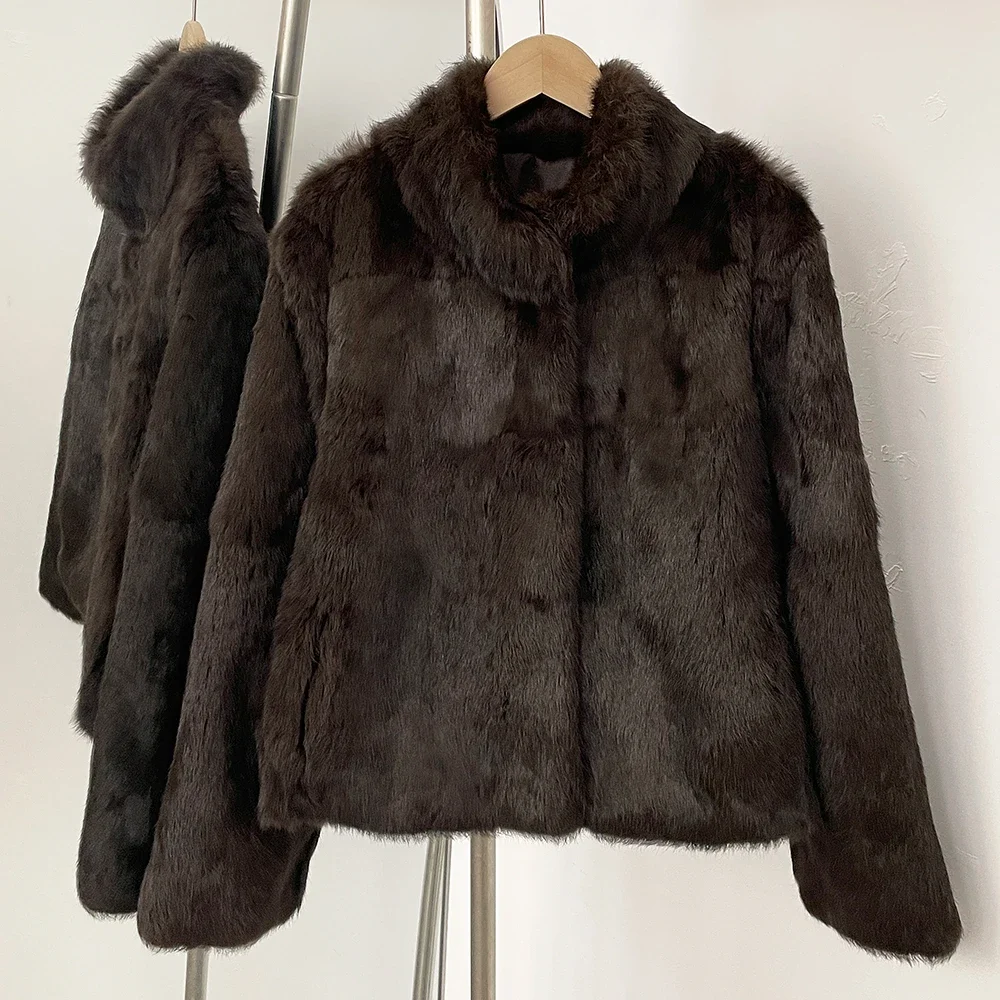 Damski płaszcz z naturalnego f – Winter Clothing Wholesale recenzja i cena