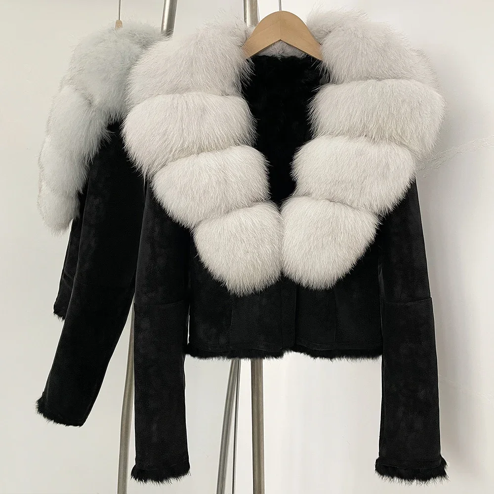 OFTBUY Naturalny Kołnierz z Fu – Winter Clothing Store recenzja i cena