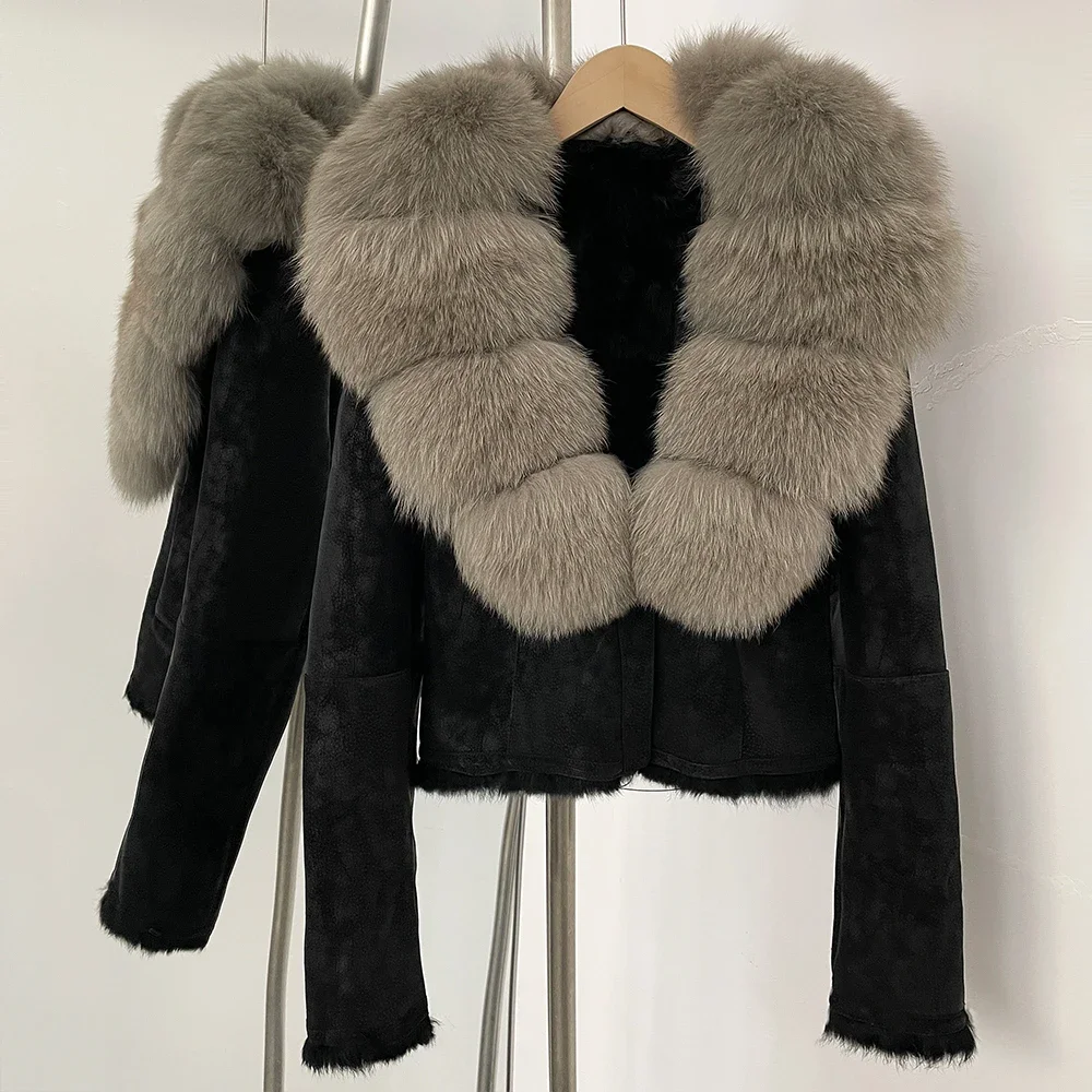 OFTBUY Naturalny Kołnierz z Fu – Winter Clothing Store recenzja i cena