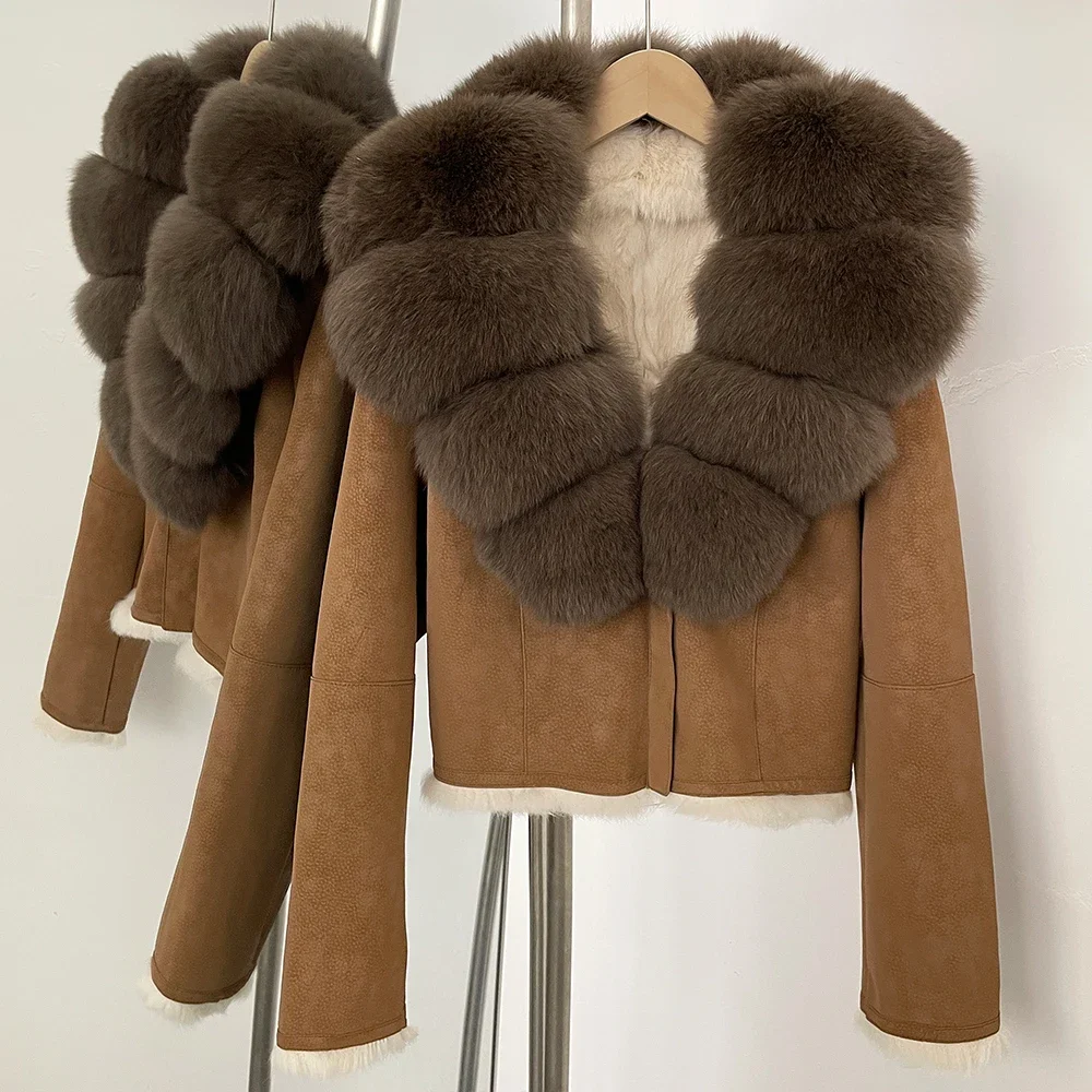 OFTBUY Naturalny Kołnierz z Fu – Winter Clothing Store recenzja i cena