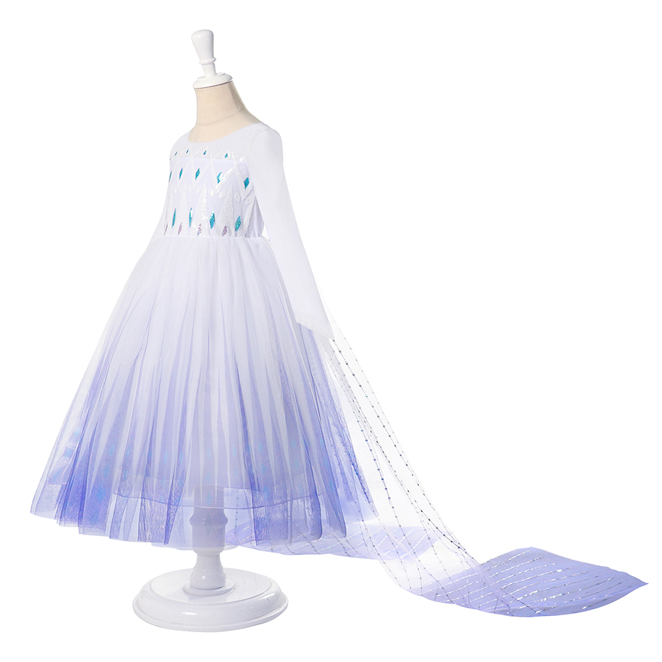 2025 Elsa karnawał przebranie  – Winter Clothing Kids recenzja i cena