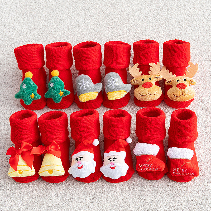 Niemowlęce skarpety świąteczne – Winter Clothing Baby Girl recenzja i cena