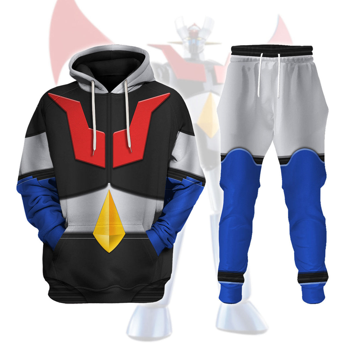 Anime Mazinger Z Cosplay Zesta – Winter Clothing Outdoor recenzja i cena