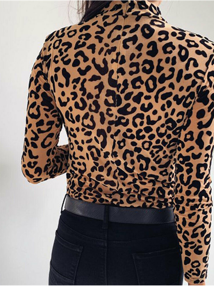 Bluzki damskie moda wzór w cęt – Winter Clothing Factory Outlet recenzja i cena