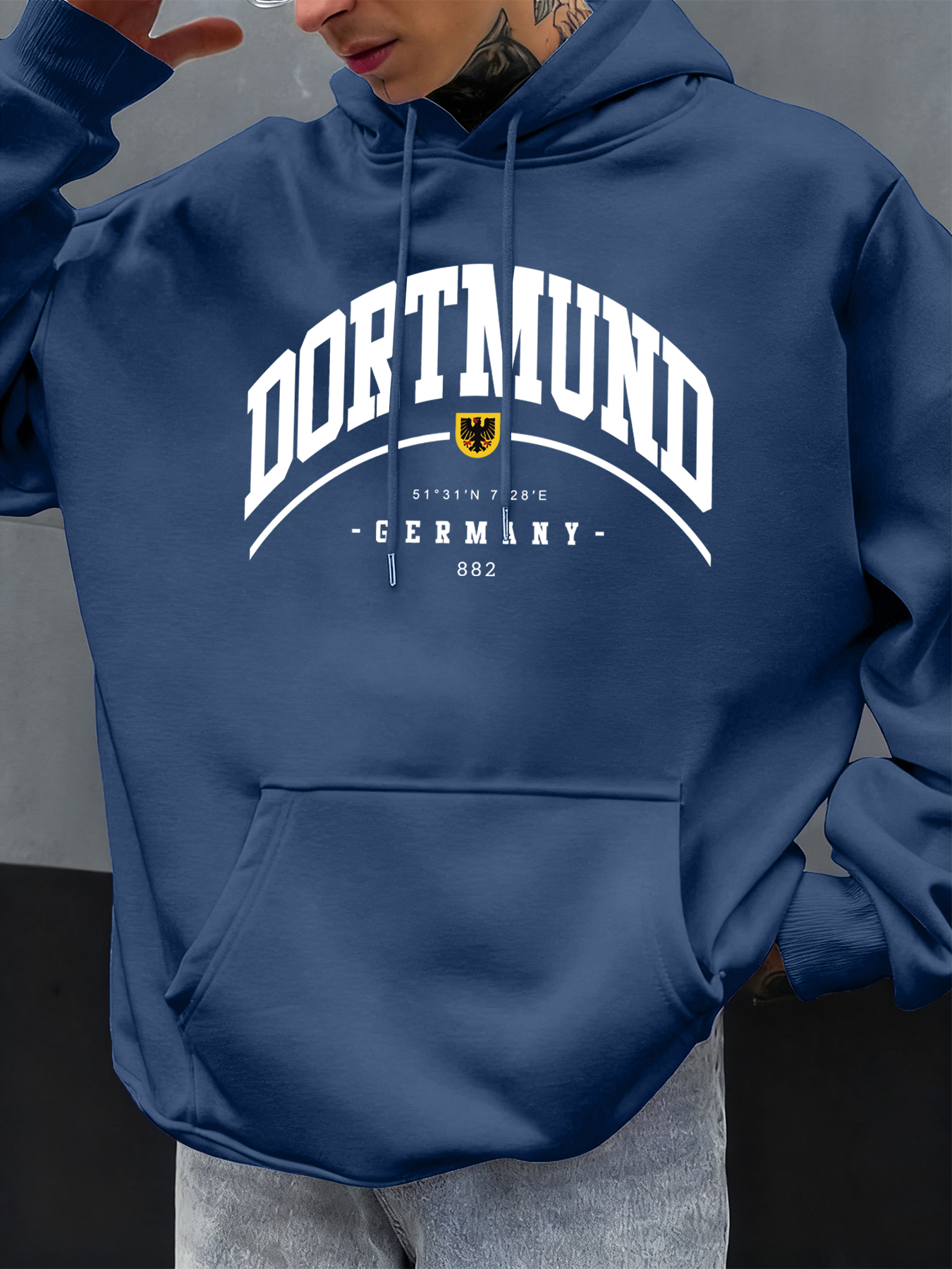 Dortmund Niemcy Wzór Liter Jes – Winter Clothing Germany recenzja i cena