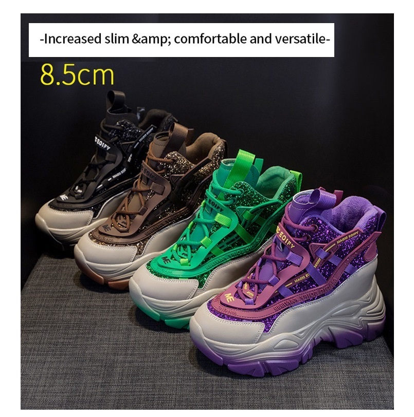 Damskie sneakersy na ukrytej k – Winter Clothing Material recenzja i cena