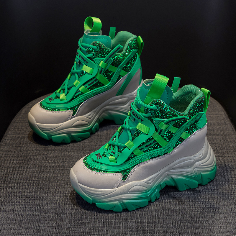 Damskie sneakersy na ukrytej k – Winter Clothing Material recenzja i cena