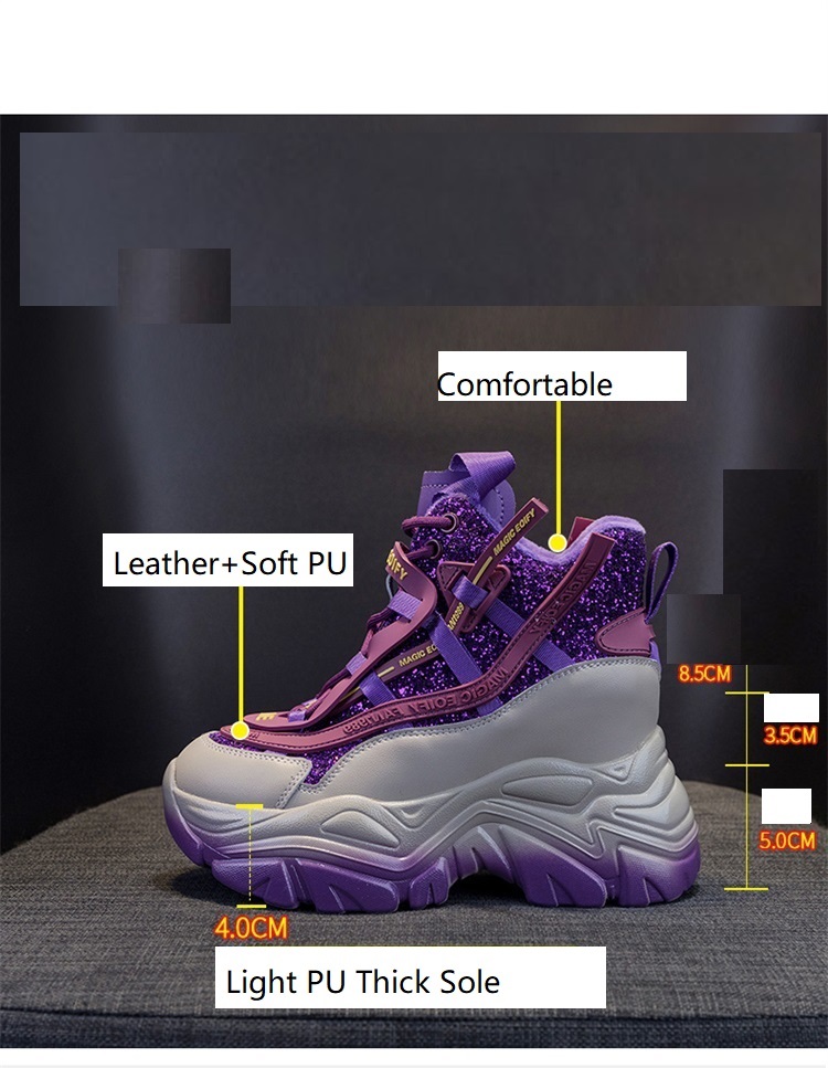 Damskie sneakersy na ukrytej k – Winter Clothing Material recenzja i cena