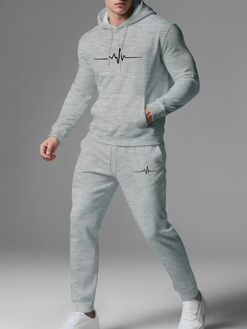 Męskie komplety sportowe, modn – Winter Clothing recenzja i cena