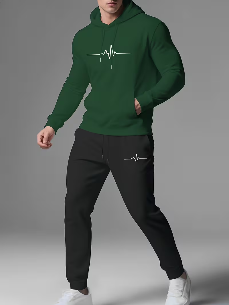 Męskie komplety sportowe, modn – Winter Clothing recenzja i cena