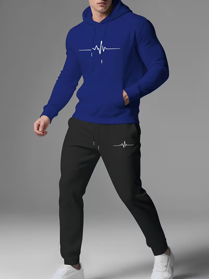 Męskie komplety sportowe, modn – Winter Clothing recenzja i cena