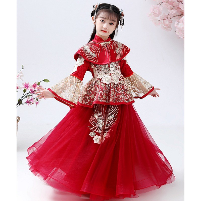 Dziewczęce stroje Hanfu Cheong – Winter Clothing Kids recenzja i cena