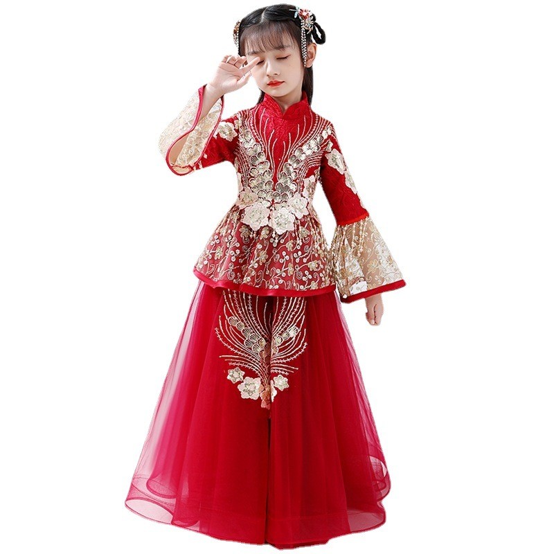 Dziewczęce stroje Hanfu Cheong – Winter Clothing Kids recenzja i cena