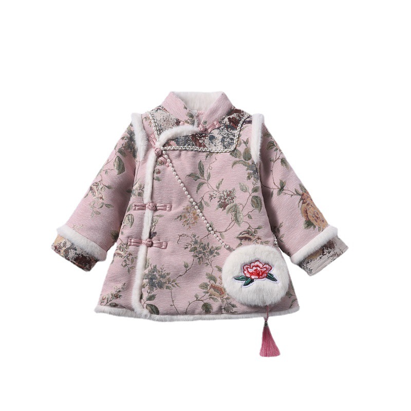Zimowe Dziewczęce Hanfu Dzieci – Winter Clothing Baby Girl recenzja i cena