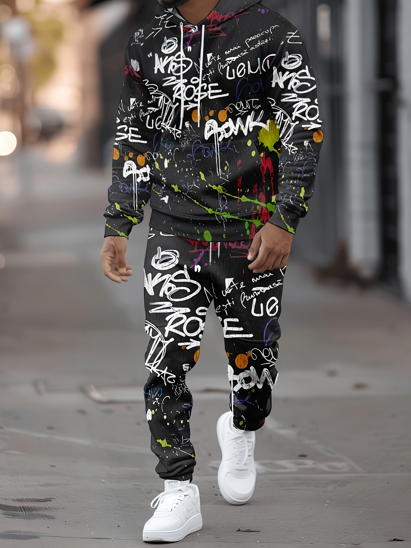 Męski zestaw bluz z kapturem n – Winter Clothing Outdoor recenzja i cena