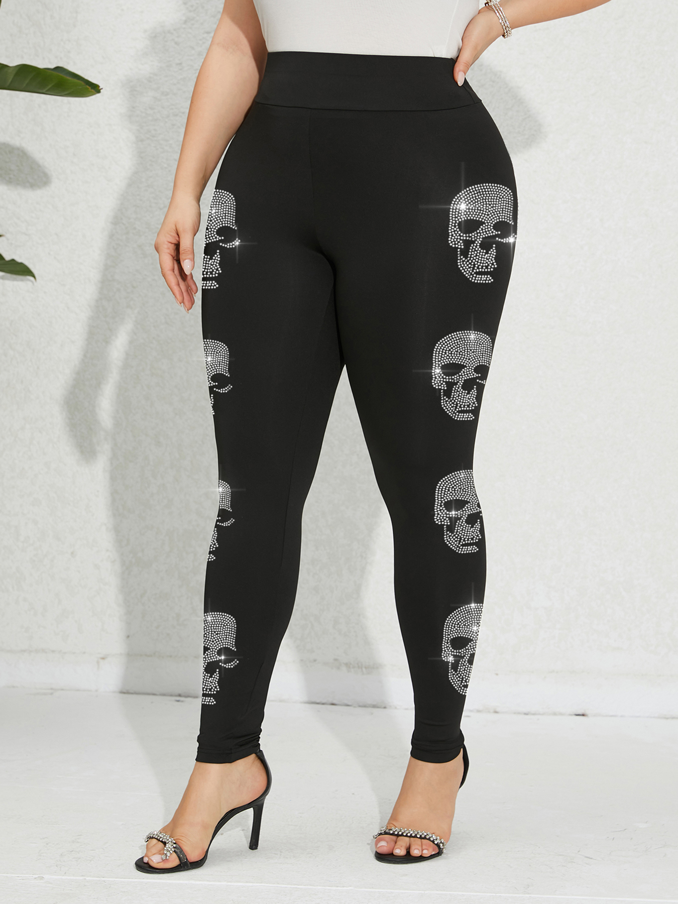 Spodnie damskie Plus Size Wzór – Winter Clothing Plus Size recenzja i cena