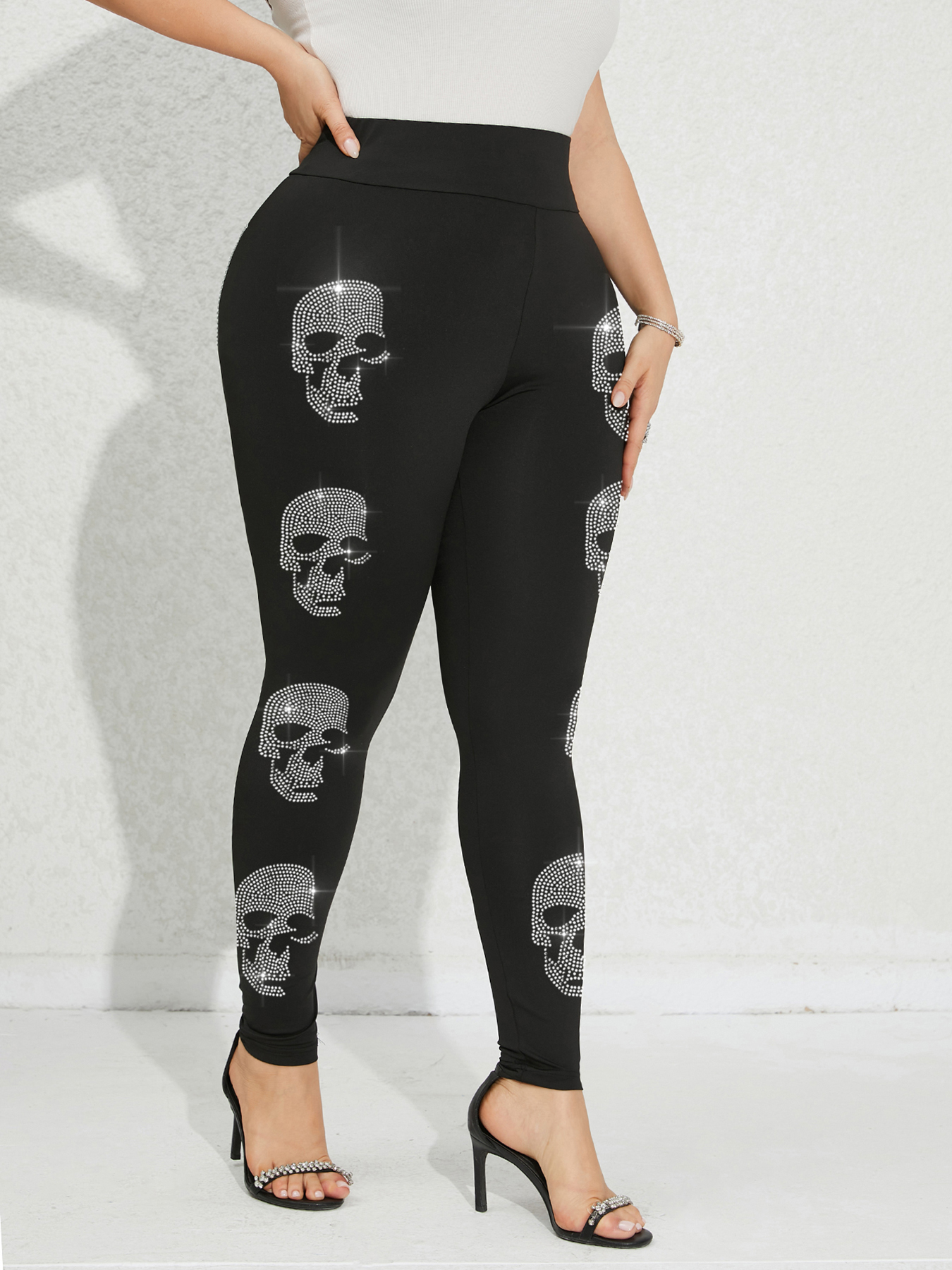 Spodnie damskie Plus Size Wzór – Winter Clothing Plus Size recenzja i cena