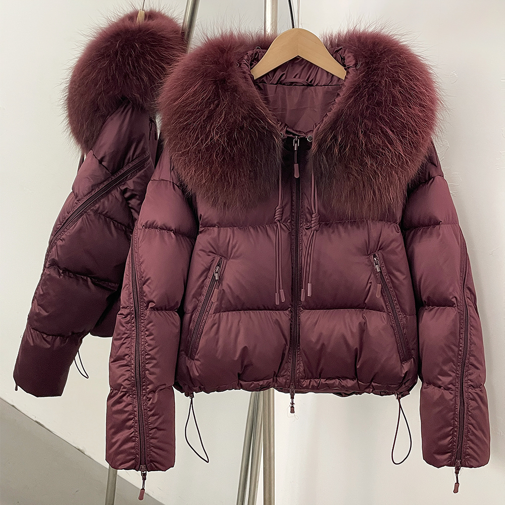 OFTBUY Damski Płaszcz Futrzany – Winter Clothing Store recenzja i cena