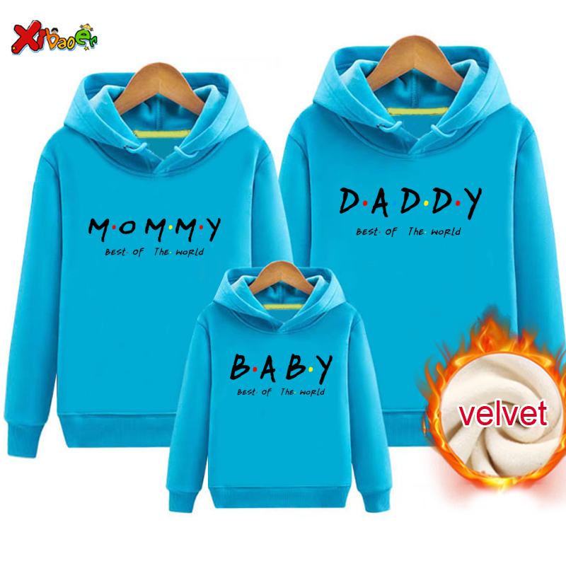 Rodzina strój pasujące bluza z – Winter Clothing Kids recenzja i cena