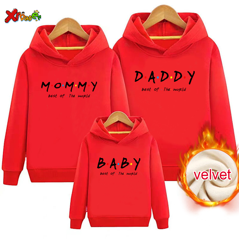 Rodzina strój pasujące bluza z – Winter Clothing Kids recenzja i cena