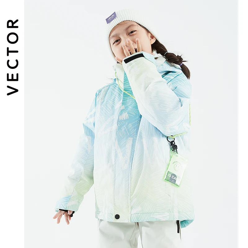 Dziecięca odzież śnieżna na ze – Winter Clothing Vector recenzja i cena