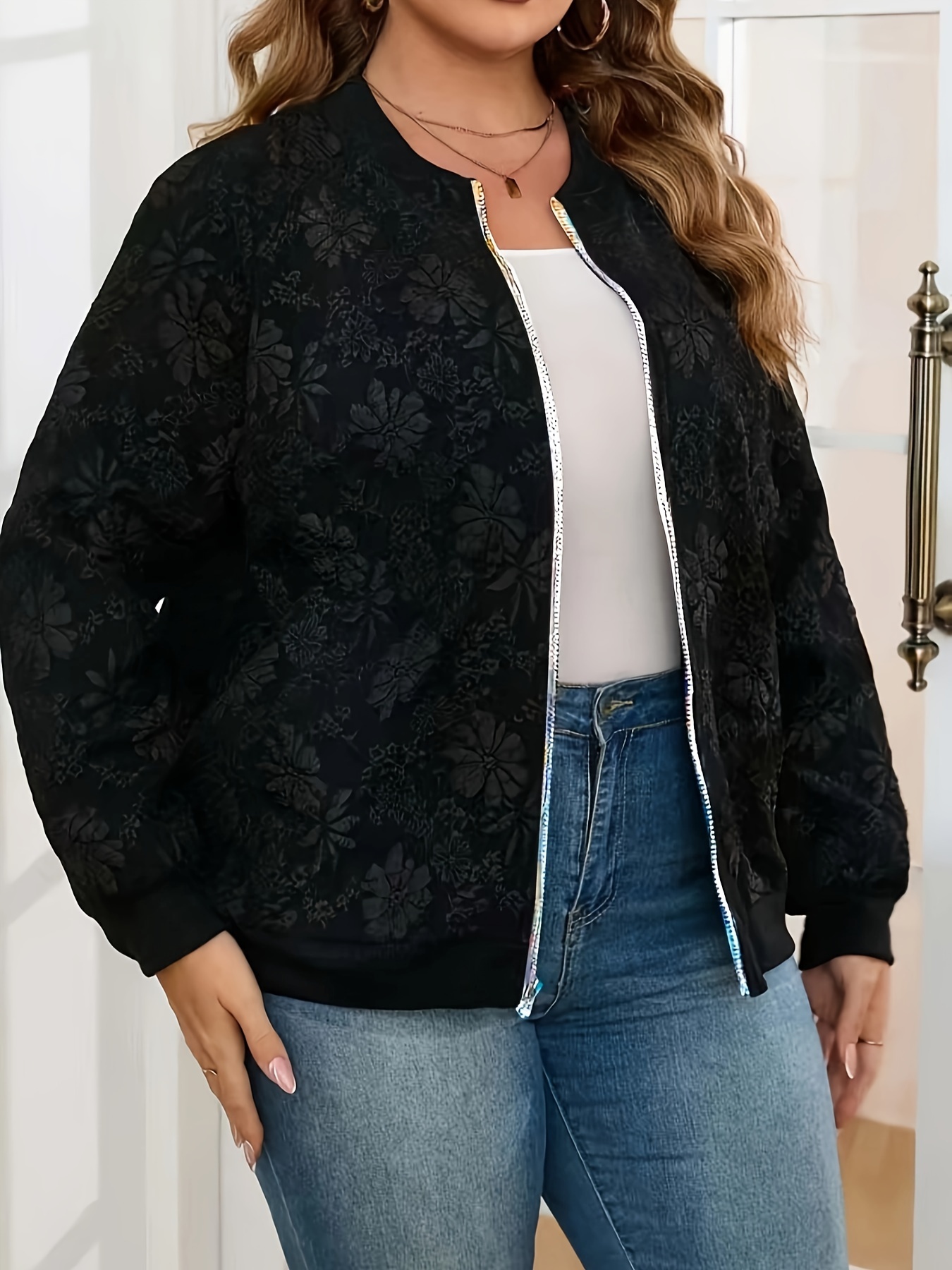Kurtka bejsbolówka plus size z – Winter Clothing Plus Size recenzja i cena