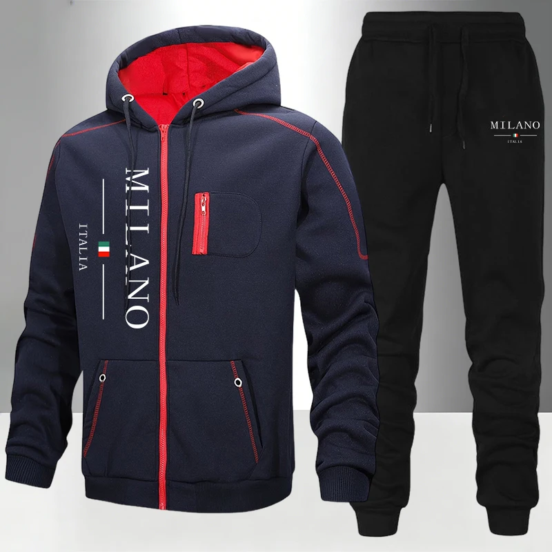 Włoski Zestaw Męski/Kurtka/Spo – Winter Clothing Outdoor recenzja i cena