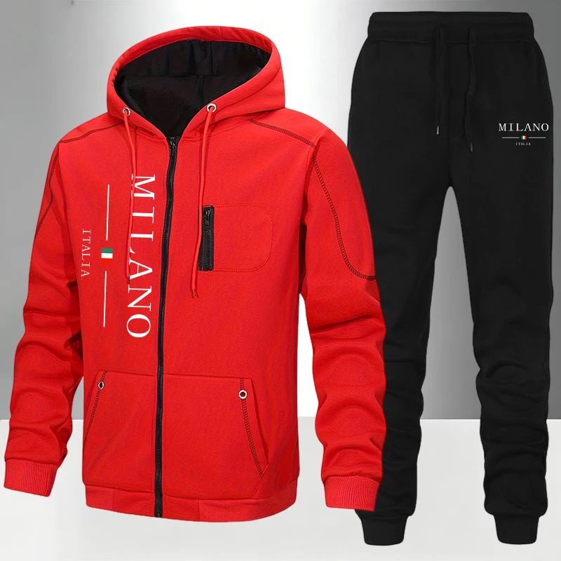 Włoski Zestaw Męski/Kurtka/Spo – Winter Clothing Outdoor recenzja i cena