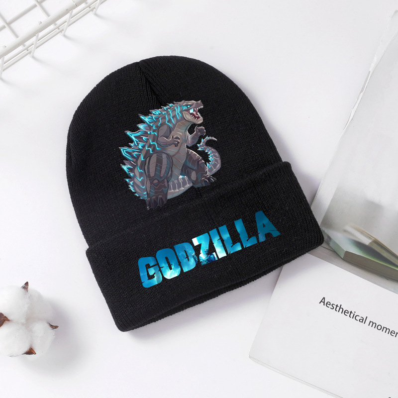 Godzilla czapka z dzianiny zim – Winter Clothing Kids recenzja i cena