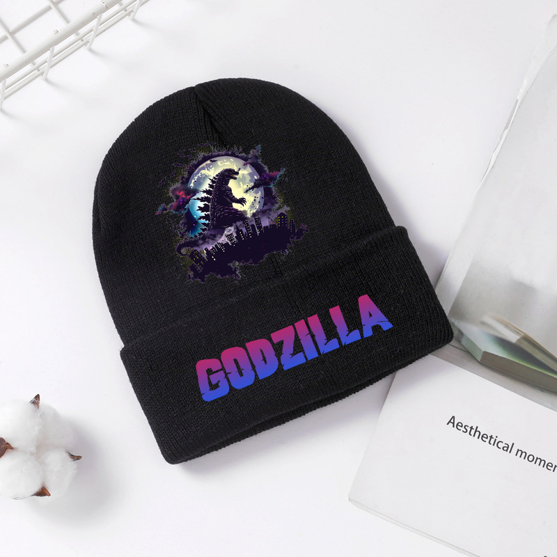 Godzilla czapka z dzianiny zim – Winter Clothing Kids recenzja i cena